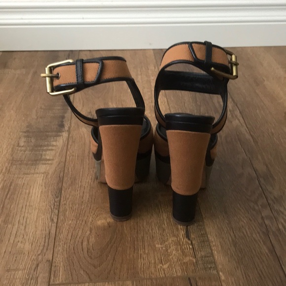 Giuseppe Zanotti color block wedges